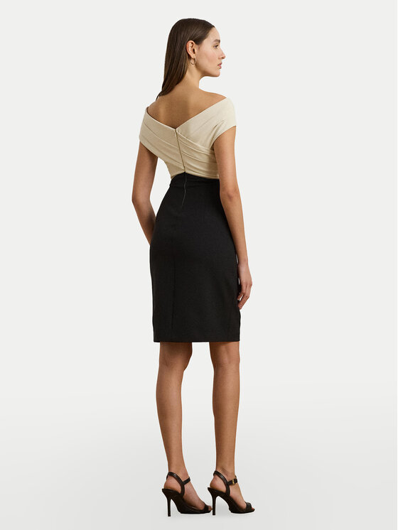 LAUREN RALPH LAUREN LAUREN RALPH LAUREN Koktejlové šaty 253963476001 Černá Slim Fit