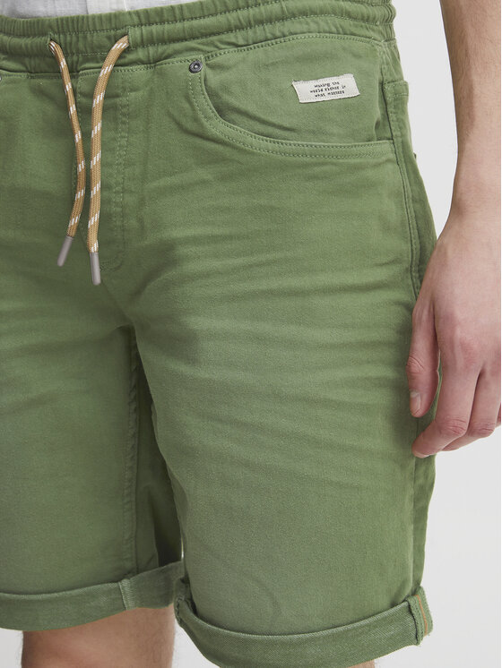 Pantaloncini di jeans 20715427 Verde Regular Fit