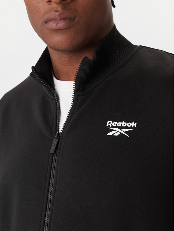 Reebok Reebok Bluza Wrenleigh Track Top RK25144CCM Czarny Regular Fit