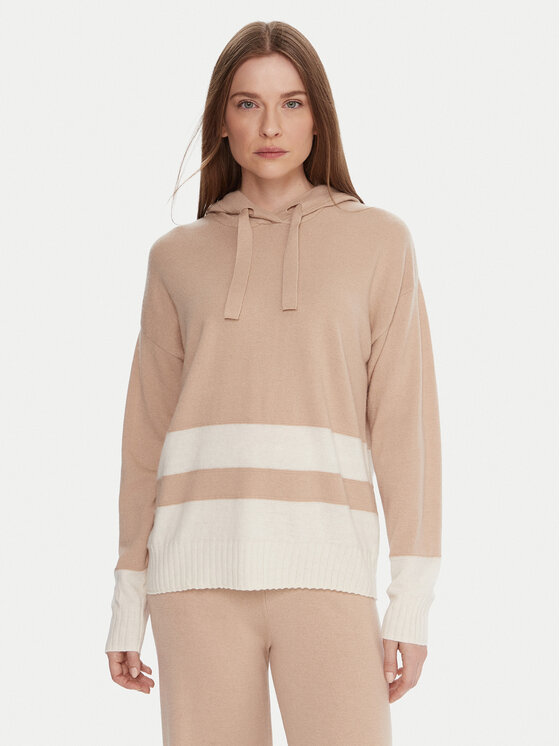 United Colors Of Benetton United Colors Of Benetton Pulover 102HE203V Bež Boxy Fit