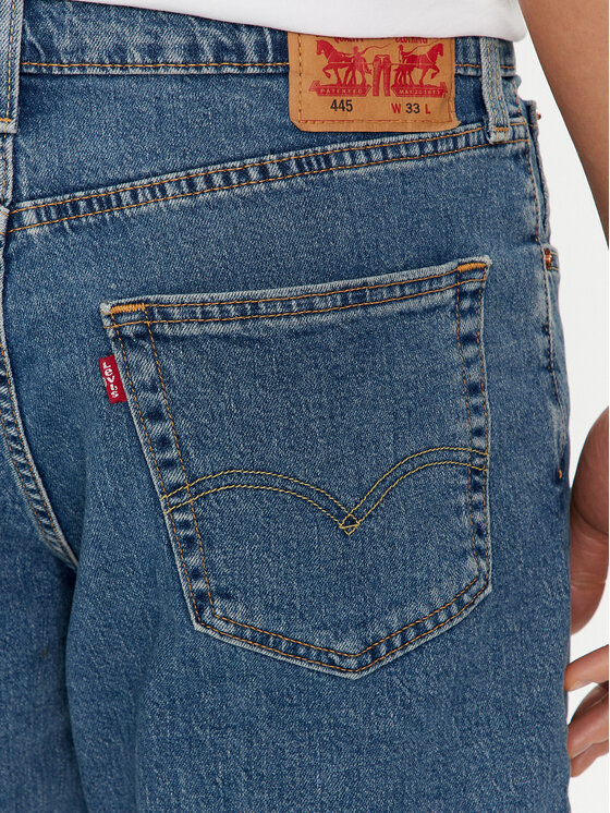 Levi's® Levi's® Džinsiniai šortai 445 Athletic A7219-0002 Mėlyna Regular Fit