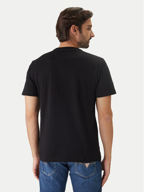 Guess Guess T-Shirt M6GI09 K2989 Czarny Regular Fit