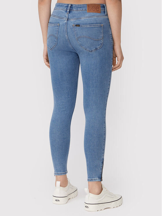 Lee Lee Jeansy Scarlett L31BERPA 112320161 Niebieski Skinny Fit