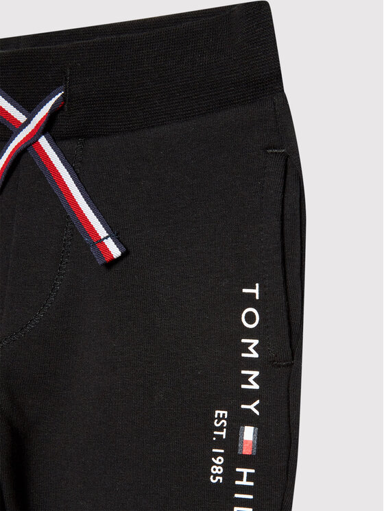 Tommy Hilfiger Tommy Hilfiger Dres Baby Essential KN0KN01485 Czarny Regular Fit