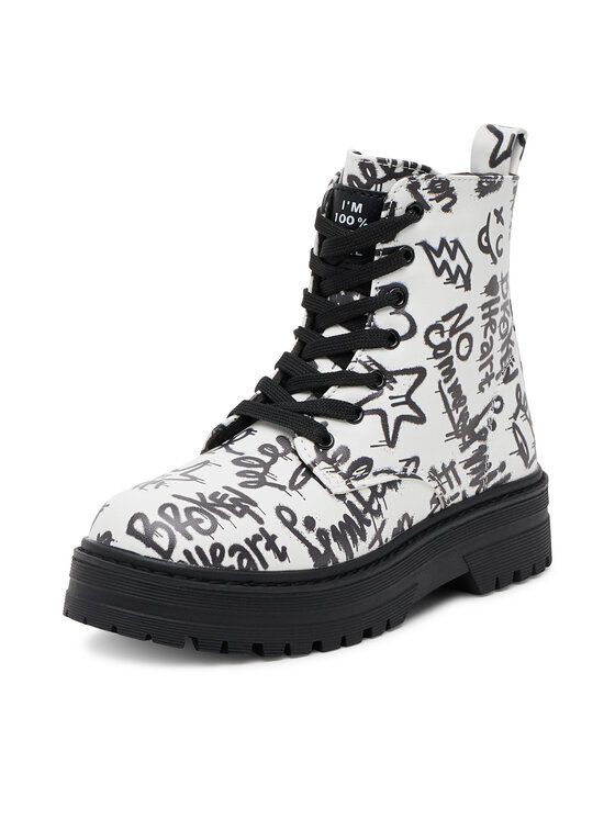 DeeZee DeeZee Schnürschuhe CEO-AVO-2209-021 Weiß