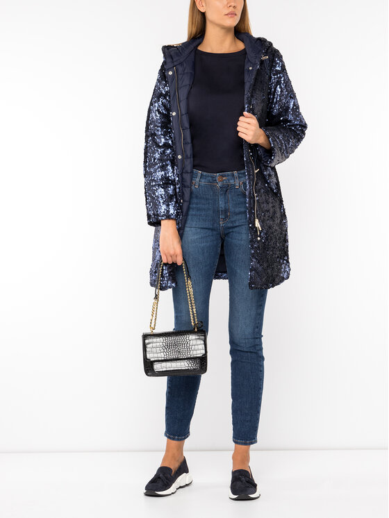 Parka 61245019 Blu scuro Regular Fit