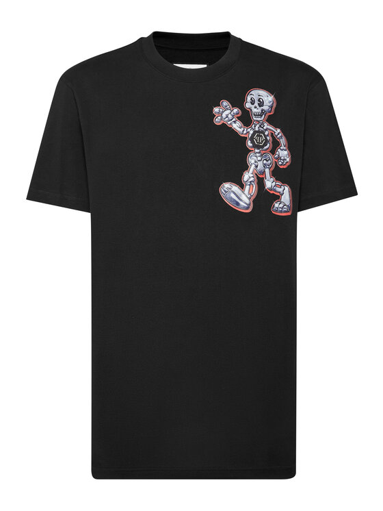 PHILIPP PLEIN PHILIPP PLEIN T-Shirt 15299 Czarny Regular Fit