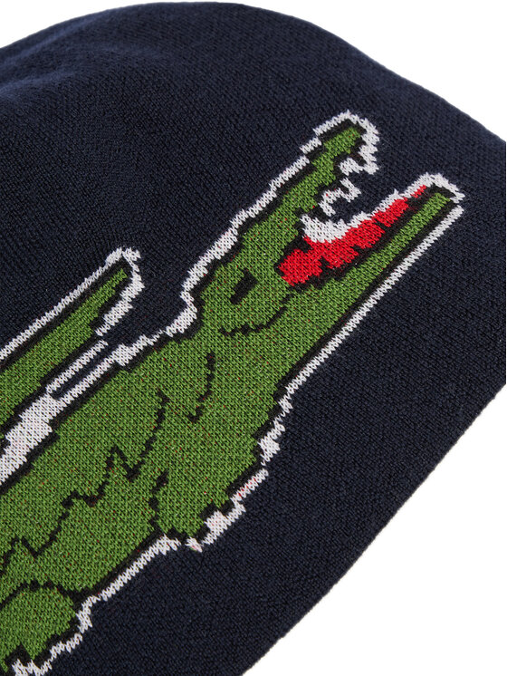 Lacoste Lacoste Zestaw Szalik i Czapka RB1515-00 Granatowy