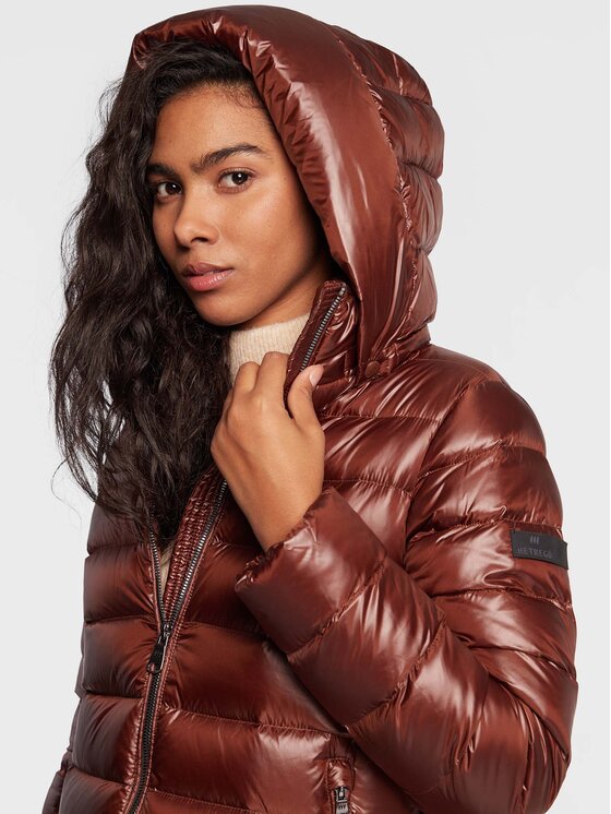Hetregó Hetregó Daunenjacke Gladys 8M701 22WD04 Braun Regular Fit