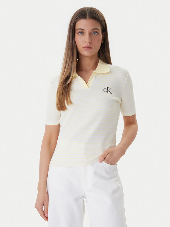 Calvin Klein Jeans Tricou polo LV047F835G Colorat Slim Fit