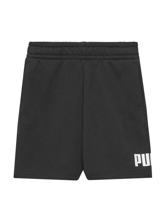 Puma Puma Sportovní kraťasy Ess 684918 Černá Regular Fit