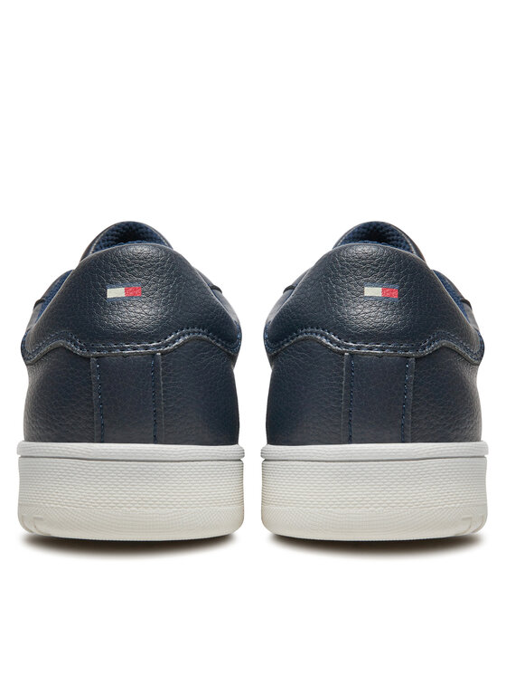 Tommy Hilfiger Tommy Hilfiger Сникърси Stripes Low Cut Lace-Up Sneaker T3X9-33645-1269 Тъмносин