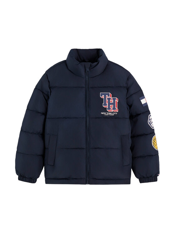 Tommy Hilfiger Tommy Hilfiger Prijelazna jakna KB0KB10616 Tamnoplava Regular Fit