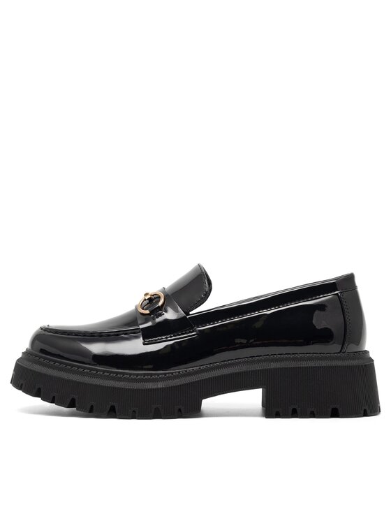 DeeZee DeeZee Loafersy MAEVE WS5621-17 Czarny