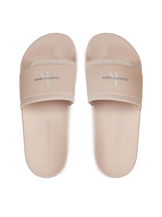 Calvin Klein Calvin Klein Šľapky YW0YW01507 Ružová