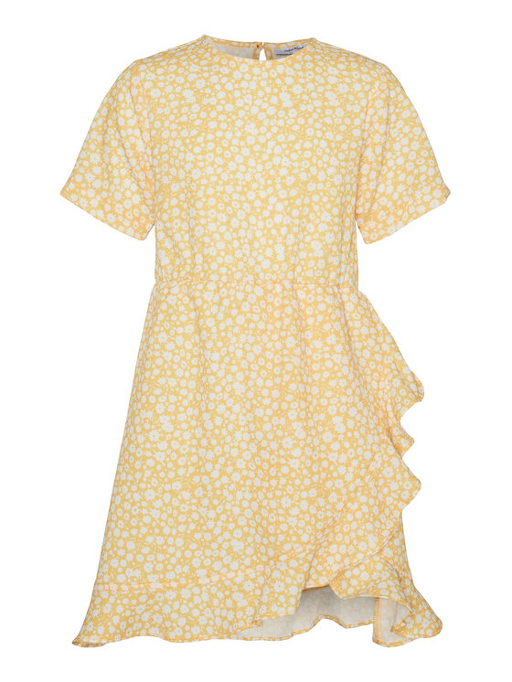 Vestito 10287397 Giallo Regular Fit