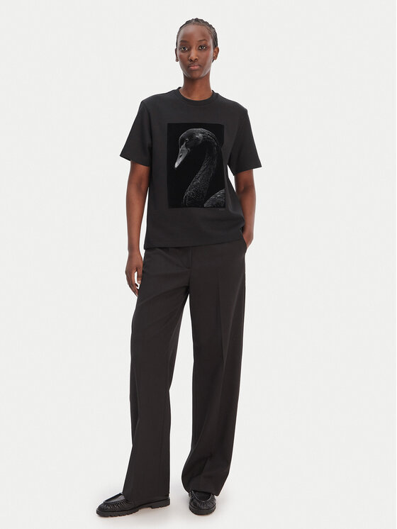 BOSS BOSS Тишърт Eharpa2 50563277 Черен Regular Fit