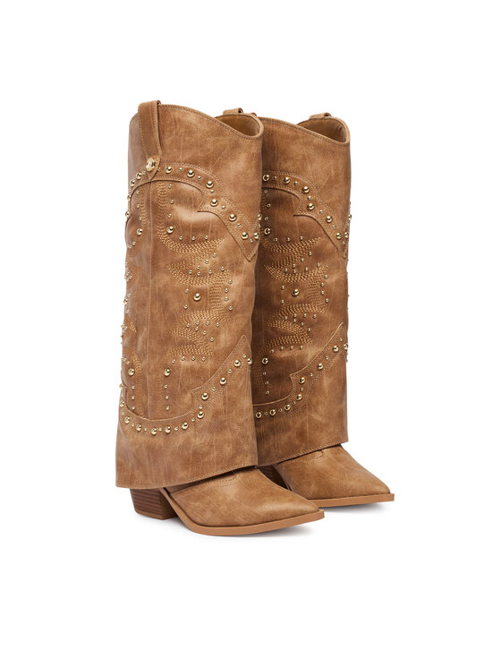 Steve Madden Steve Madden Kowbojki Stagecoach 11005660 Brązowy