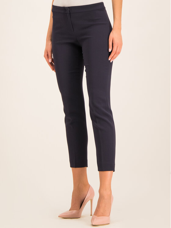 Pantaloni chino Lampone 11340519 Blu scuro Slim