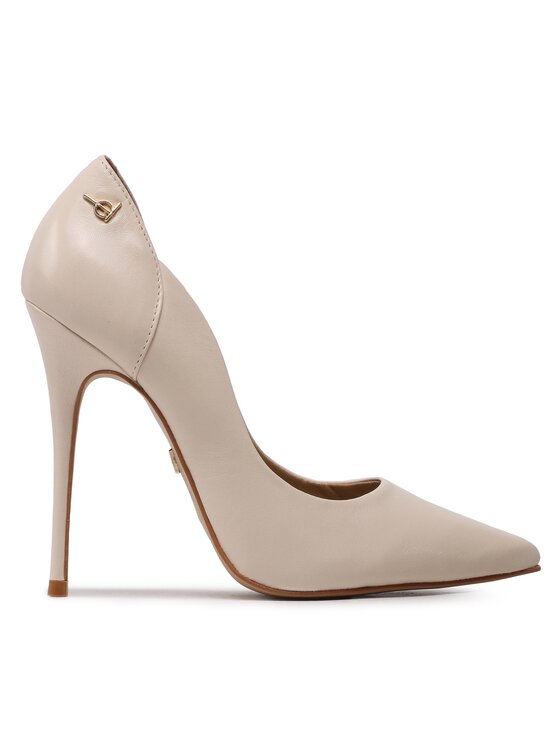 Scarpe stiletto EL-05-07-000955 Beige
