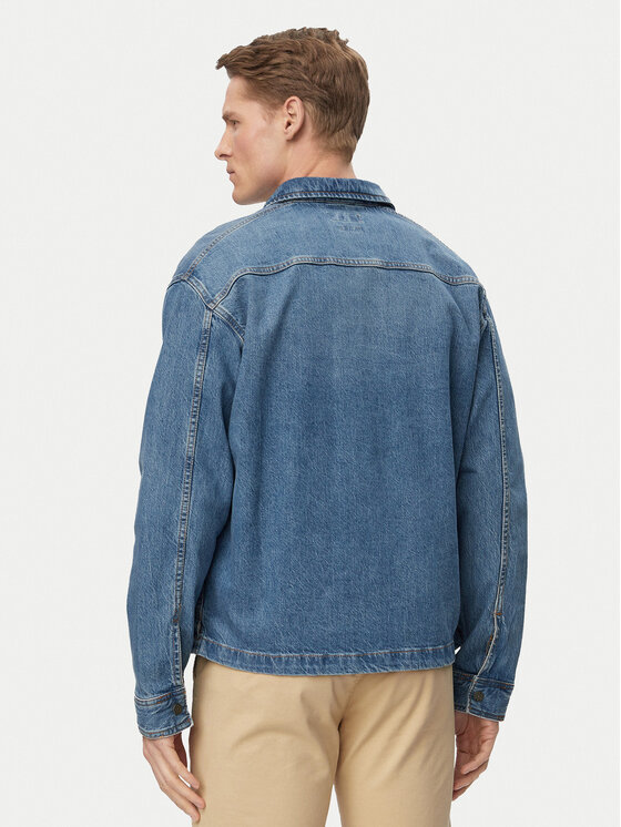 Guess Jeans Guess Jeans Jeanshemd M6GH51 D5M5V Blau Oversize