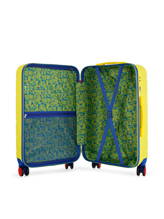 Semi Line Semi Line Valigia per bambini T5929-2 Giallo