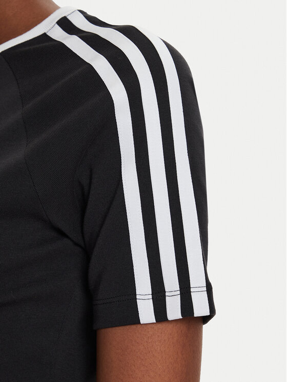 adidas adidas Póló 3-Stripes Baby IU2532 Fekete Slim Fit