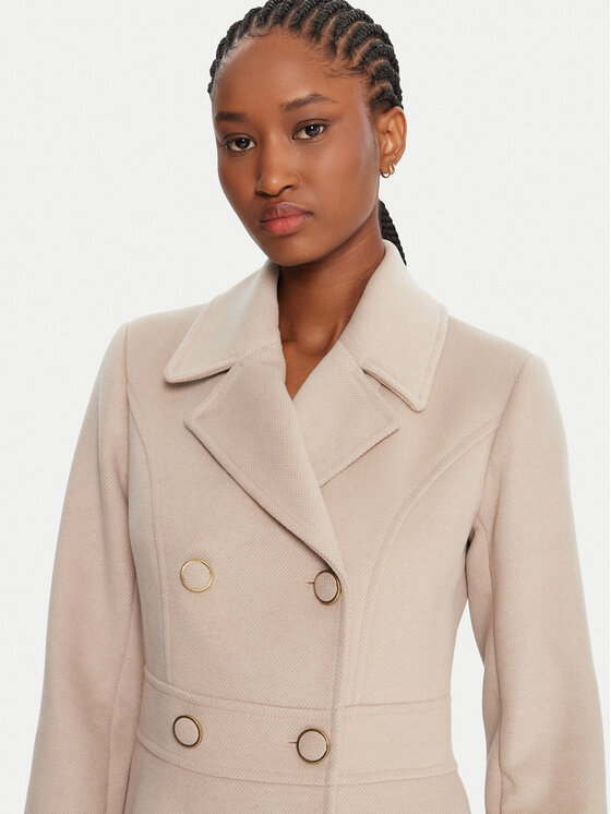 Rinascimento Rinascimento Prechodný kabát CFC0126213003 Béžová Regular Fit