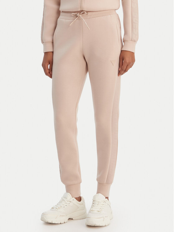 Guess Pantaloni trening V2YB18 K7UW2 Bej Regular Fit