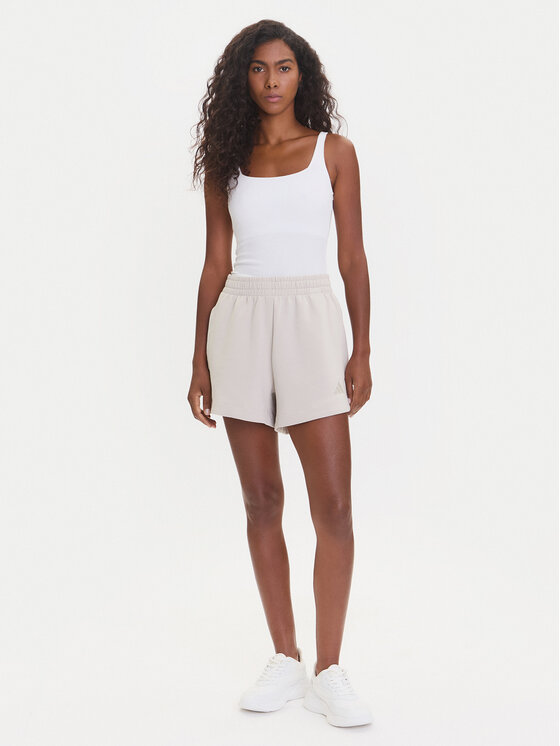 adidas adidas Pantaloni scurți sport ALL SZN Soft Lux JV9877 Bej Loose Fit