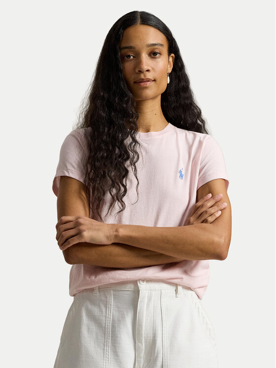 Polo Ralph Lauren Polo Ralph Lauren T-särk 211B14605014 Roosa Classic Fit