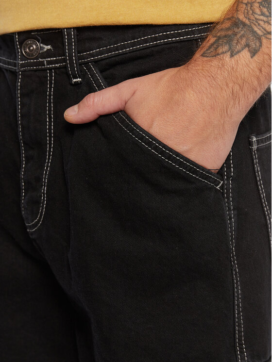 Jeans 75328518 Nero Relaxed Fit