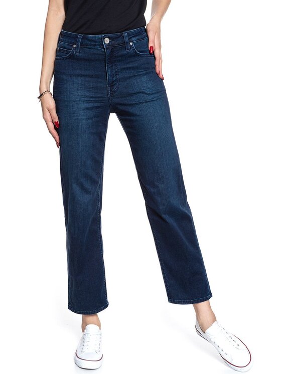 Jeansy Lee, Rozmiar W26/L33, Niebieskie, 5 POCKET WIDE LEG