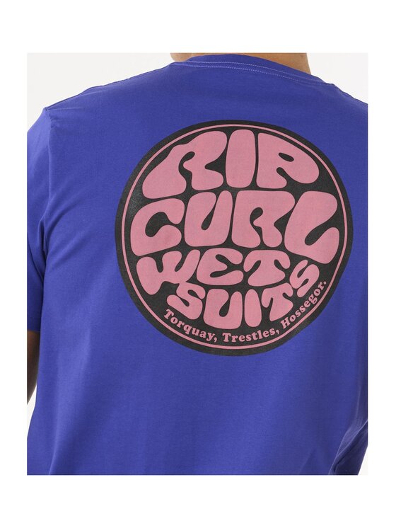 Rip Curl Rip Curl T-Shirt Wettie Passage Icon Tee Niebieski Standard Fit