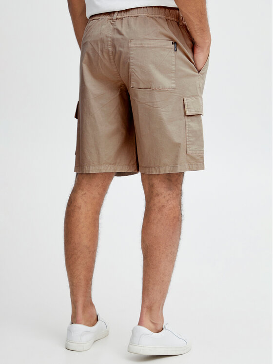 Pantaloncini di tessuto 20715212 Beige Regular Fit...