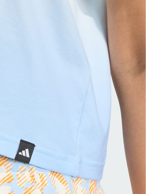 adidas adidas Koszulka techniczna Terrex Multi Tee Meadow Biały Loose Fit