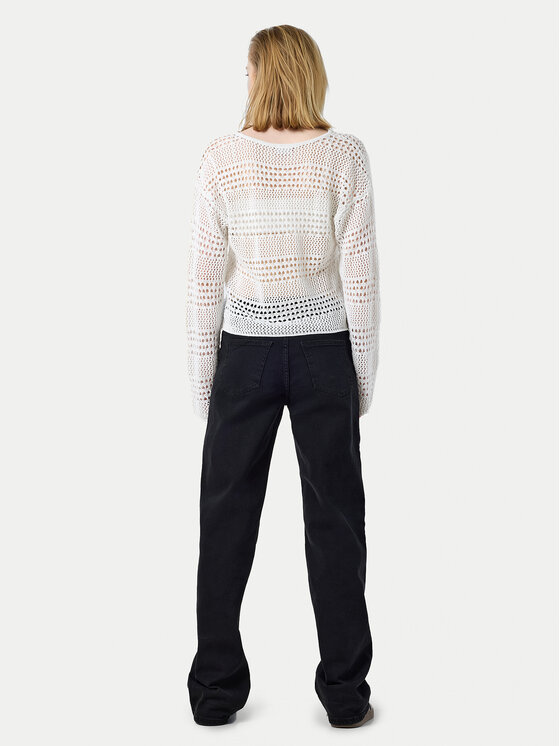 Noisy May Noisy May Pulover Laika 27029389 Alb Regular Fit