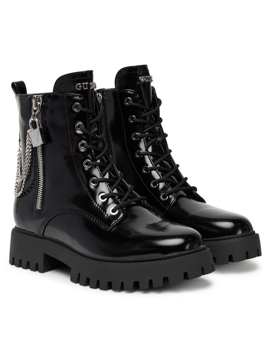 Guess Guess Kotníková obuv FLTFRO ELE10 Černá