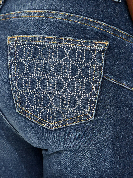 Liu Jo Liu Jo Jeans hlače UF4013 Modra Regular Fit