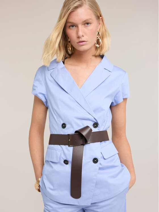 Motivi Motivi Giacca di transizione Q078Q001101N004 Turchese Regular Fit