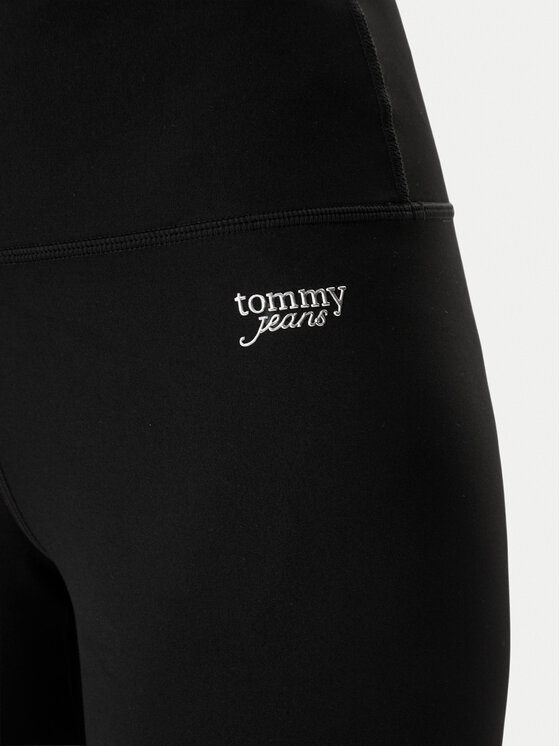 Tommy Jeans Tommy Jeans Cyklistické šortky DW0DW22271 Černá Slim Fit