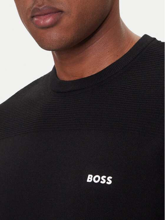 BOSS BOSS Džemperis Momentum-X CN 50547507 Melns Slim Fit