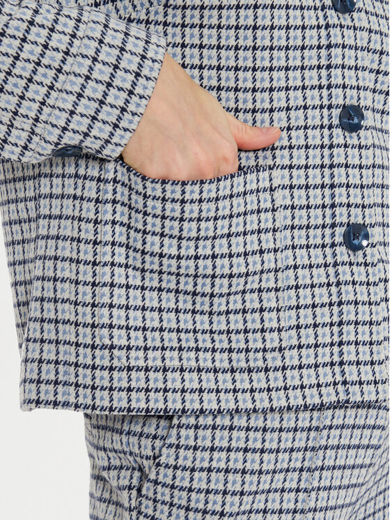 Olsen Olsen Marynarka 15001451 Błękitny Regular Fit
