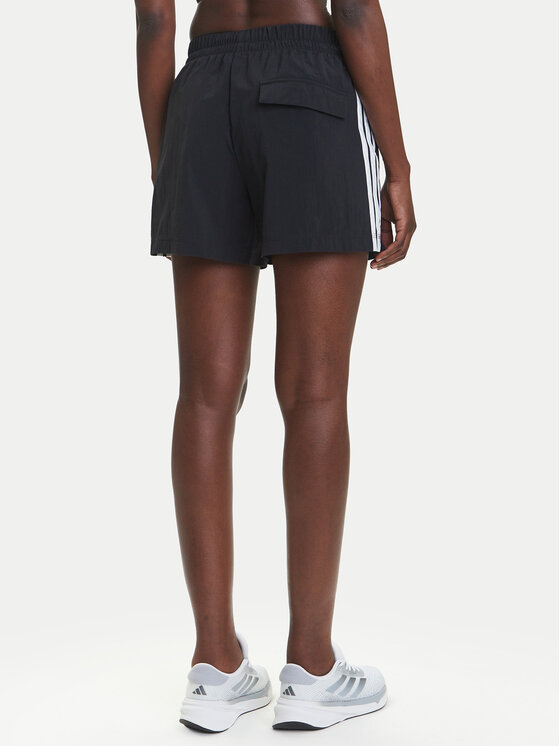 adidas adidas Pantaloncini sportivi Essentials 3-Stripes JE1309 Nero Loose Fit