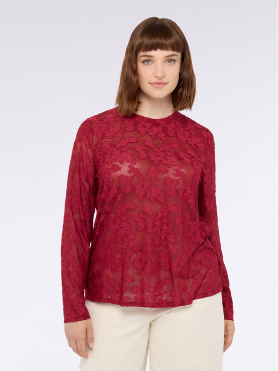 Fiorella Rubino Fiorella Rubino T-shirt G005L008739N026 Rosso Regular Fit