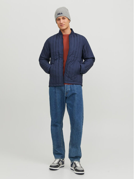 Jack & Jones Jack & Jones Sweter 12208364 Pomarańczowy Regular Fit