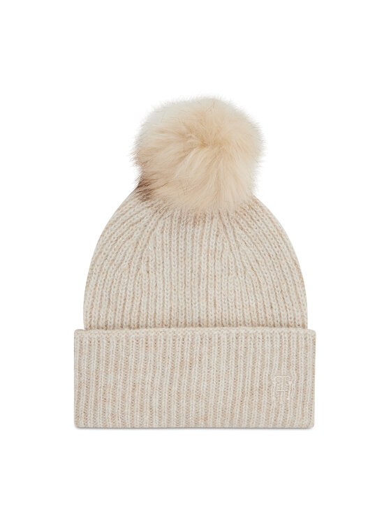 tommy hilfiger pom pom hat