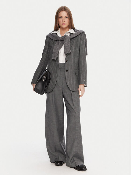 Tommy Hilfiger Tommy Hilfiger Піджак WW0WW48262 Сірий Relaxed Fit