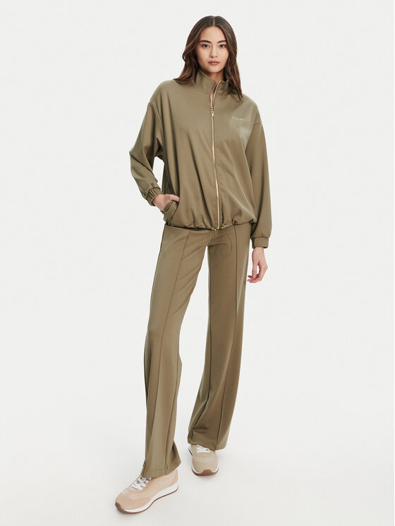 Guess Guess Bluza V5YL09 KCX42 Brązowy Regular Fit
