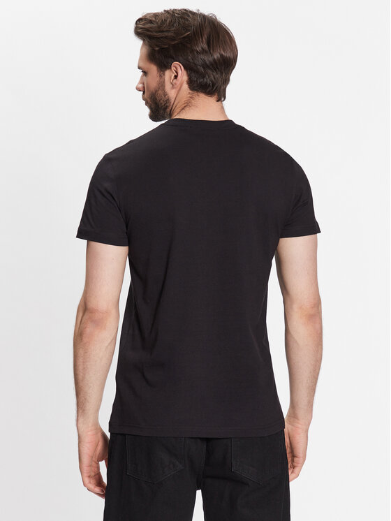 Versace Jeans Couture Versace Jeans Couture T-Shirt 74GAHF01 Schwarz Regular Fit